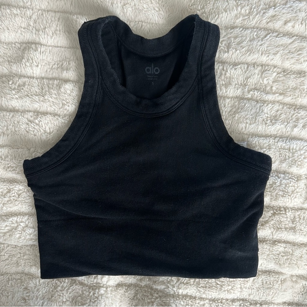Alo Cropped Tank/Sports Bra